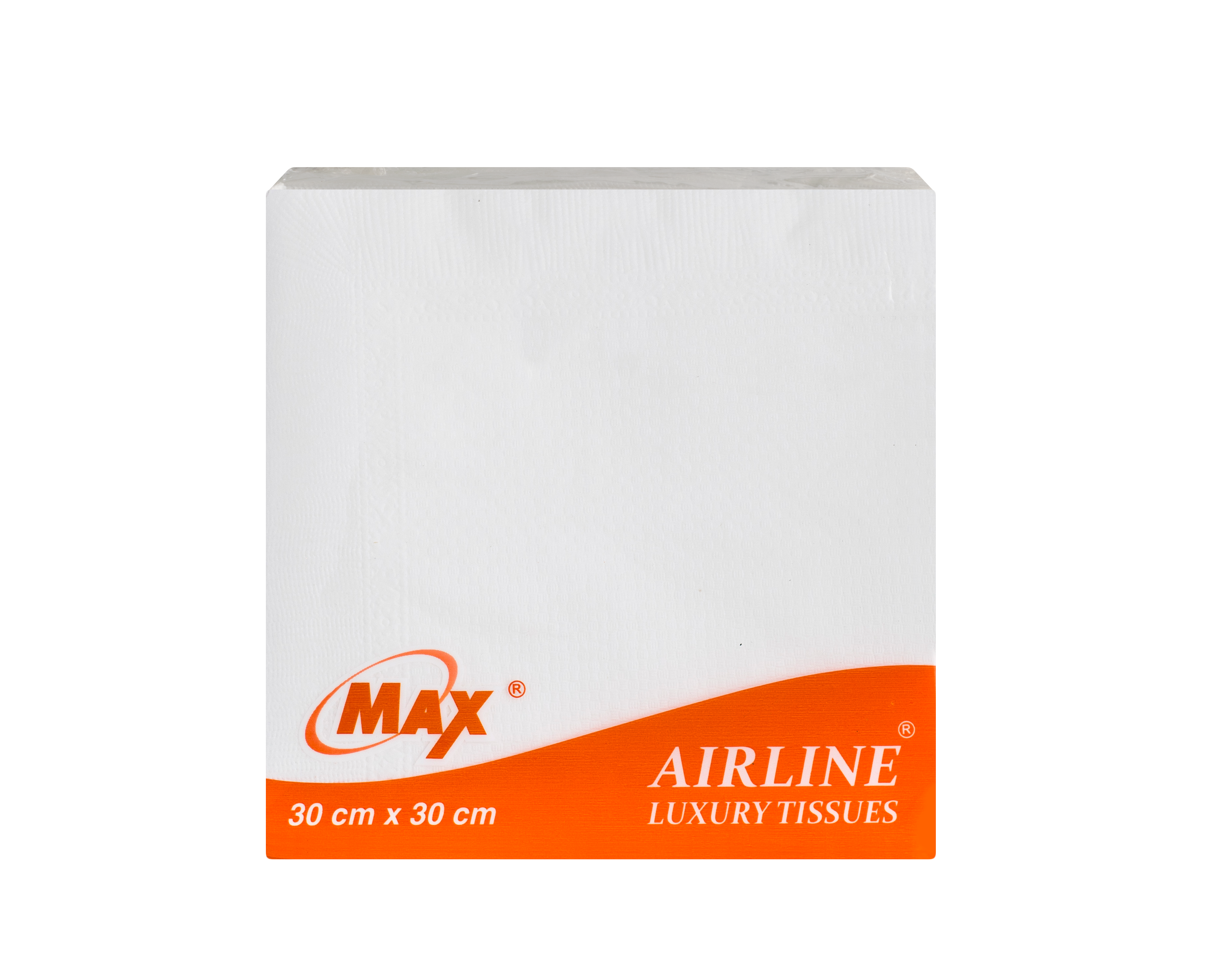 Max Airline 30 cm x 30 cm – 2 Ply Virgin Tissue Napkin | 100 Pulls x 6 Packs