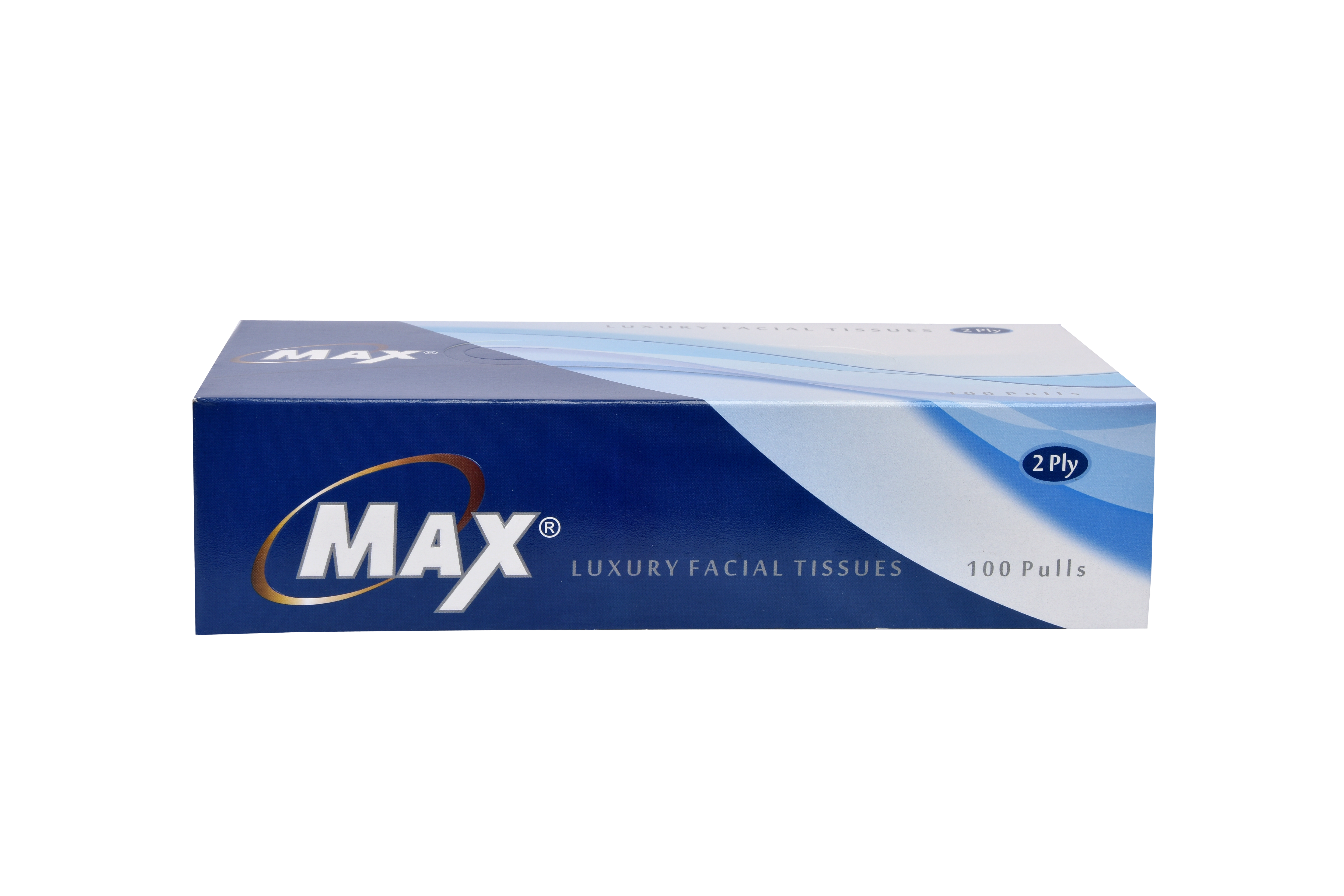 Max Facial Tissue Multi-Colour - 100 Pulls | Virgin Facial Tissue Box | Pack of 12