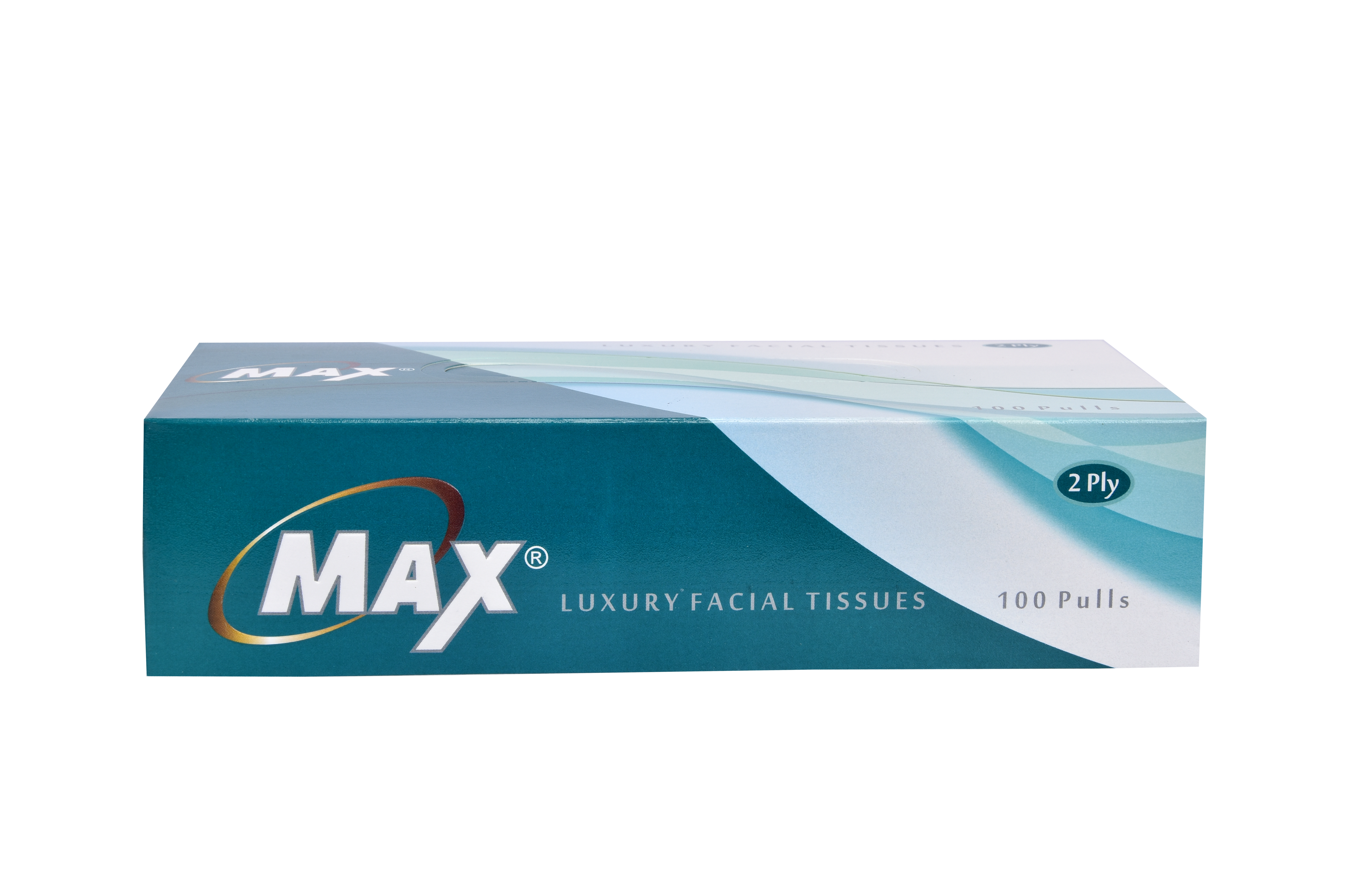 Max Facial Tissue Multi-Colour - 100 Pulls | Virgin Facial Tissue Box | Pack of 12