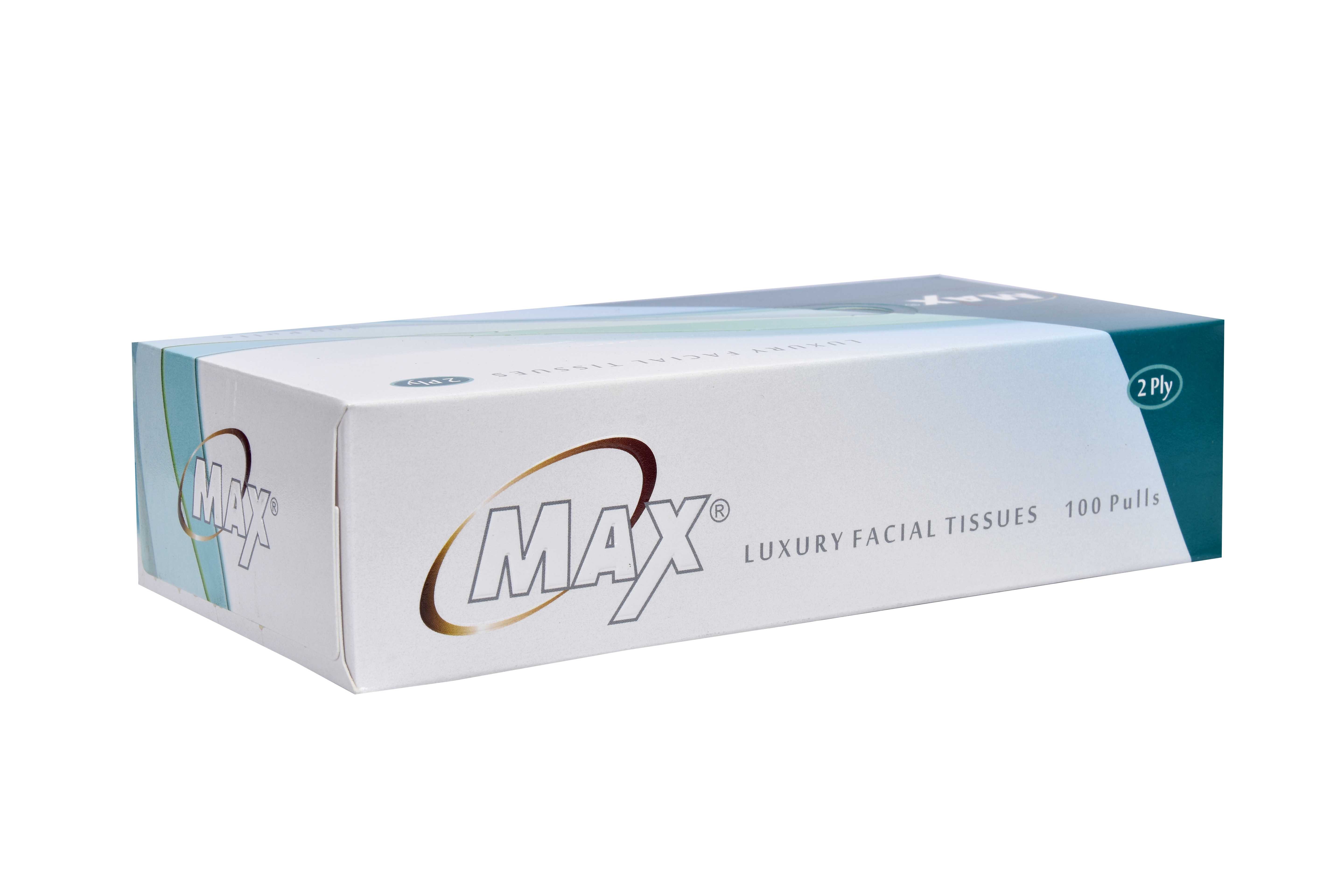 Max Facial Tissue Multi-Colour - 100 Pulls | Virgin Facial Tissue Box | Pack of 12